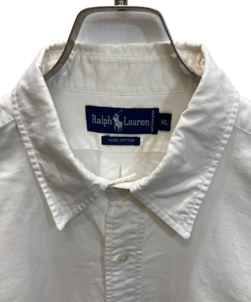 RALPH LAUREN（ラルフローレン）RALPH LAUREN (ラルフローレン) ボタンダウンシャツ ホワイト サイズ:XLの古着・服飾アイテム