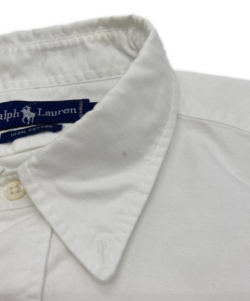 RALPH LAUREN（ラルフローレン）RALPH LAUREN (ラルフローレン) ボタンダウンシャツ ホワイト サイズ:XLの古着・服飾アイテム