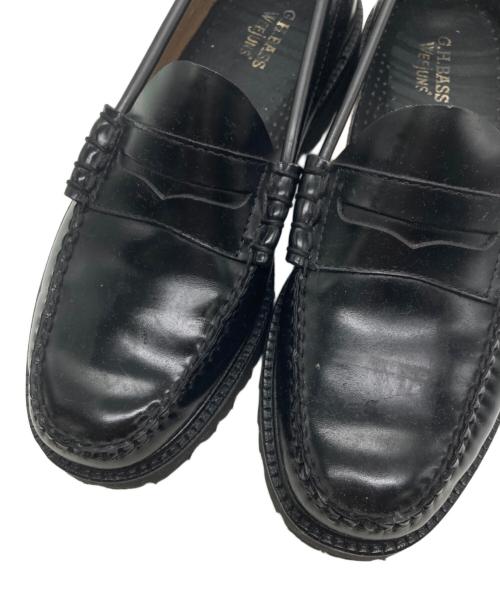 G.H.BASS（ジーエイチバス）G.H.BASS (ジーエイチバス) 11510 LARSON ローファー ブラック サイズ:UK　6.5の古着・服飾アイテム
