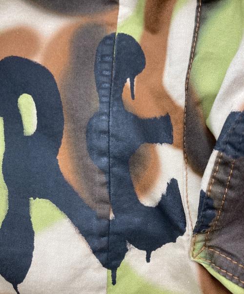 DSQUARED2（ディースクエアード）DSQUARED2 (ディースクエアード) Military Cargo Parka オリーブ×ブラウン サイズ:48の古着・服飾アイテム