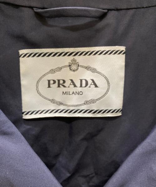 PRADA（プラダ）PRADA (プラダ) トレンチコート ネイビー サイズ:SIZE 38の古着・服飾アイテム