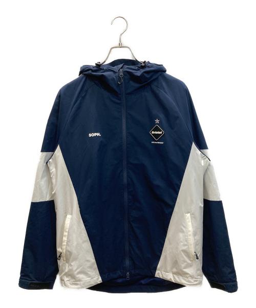 F.C.R.B.（エフシーレアルブリストル）F.C.R.B. (エフシーレアルブリストル) SOPH. (ソフ) MLB TOUR MULTI PATTERN TRAINING JACKET ネイビー サイズ:XLの古着・服飾アイテム