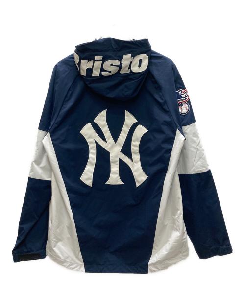 F.C.R.B.（エフシーレアルブリストル）F.C.R.B. (エフシーレアルブリストル) SOPH. (ソフ) MLB TOUR MULTI PATTERN TRAINING JACKET ネイビー サイズ:XLの古着・服飾アイテム