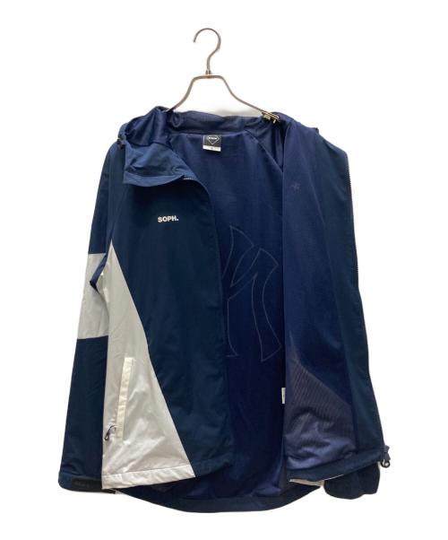 F.C.R.B.（エフシーレアルブリストル）F.C.R.B. (エフシーレアルブリストル) SOPH. (ソフ) MLB TOUR MULTI PATTERN TRAINING JACKET ネイビー サイズ:XLの古着・服飾アイテム