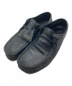 CLARKS×WACKO MARIAクラークス×ワコマリア）の古着「Wallabee Croc ワラビークロコ」｜ブラック