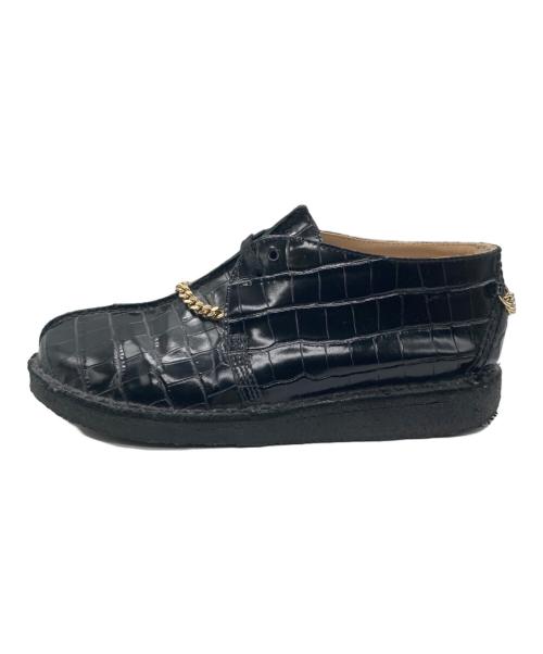 CLARKS（クラークス）CLARKS (クラークス) MARTINE ROSE (マーティン・ローズ) SUPREME (シュプリーム) Desert Trek ブラック サイズ:26.5の古着・服飾アイテム