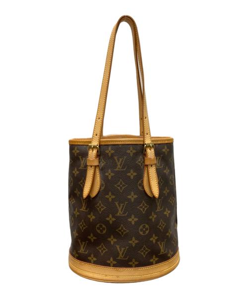 LOUIS VUITTON（ルイ ヴィトン）LOUIS VUITTON (ルイ ヴィトン) バケットPM モノグラム ショルダーバッグ ブラウンの古着・服飾アイテム