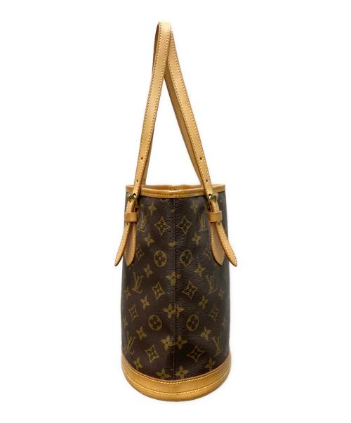 LOUIS VUITTON（ルイ ヴィトン）LOUIS VUITTON (ルイ ヴィトン) バケットPM モノグラム ショルダーバッグ ブラウンの古着・服飾アイテム