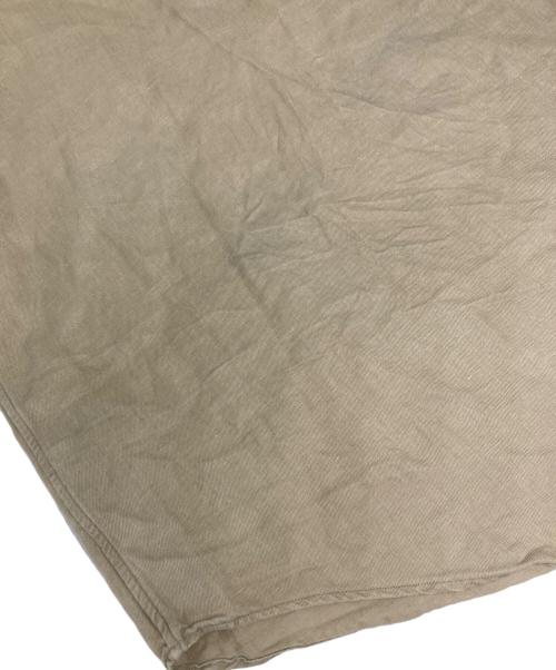 RALPH LAUREN（ラルフローレン）RALPH LAUREN (ラルフローレン) CLASSIC FIT リネンシルクシャツ ベージュ サイズ:XXLの古着・服飾アイテム