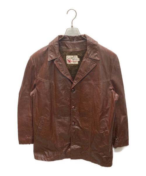 Sears（シアーズ）Sears (シアーズ) 70s ライナー付 レザージャケット ブラウン サイズ:44の古着・服飾アイテム
