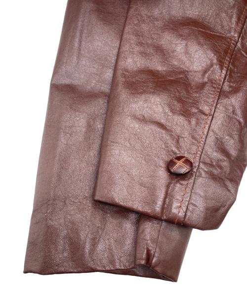 Sears（シアーズ）Sears (シアーズ) 70s ライナー付 レザージャケット ブラウン サイズ:44の古着・服飾アイテム