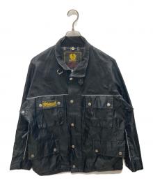 BELSTAFF（ベルスタッフ）の古着「モーターサイクルジャケット」｜ブラック