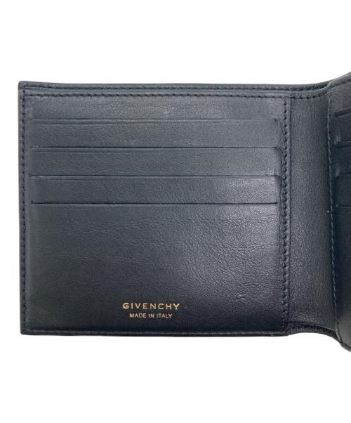 GIVENCHY（ジバンシィ）GIVENCHY (ジバンシィ) アローモチーフ二つ折り財布 ブラックの古着・服飾アイテム