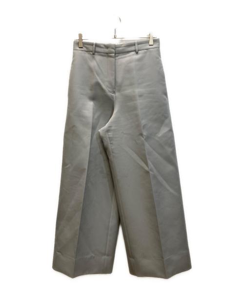 JIL SANDER（ジルサンダー）JIL SANDER (ジルサンダー) ワイドスラックス グレー サイズ:36の古着・服飾アイテム