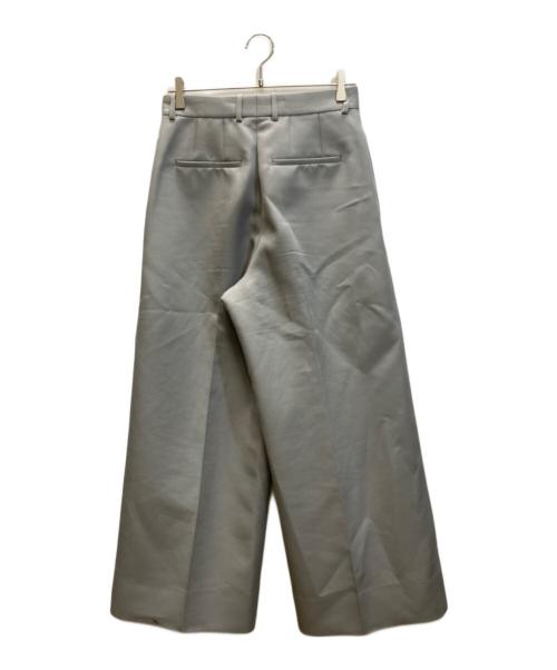 JIL SANDER（ジルサンダー）JIL SANDER (ジルサンダー) ワイドスラックス グレー サイズ:36の古着・服飾アイテム