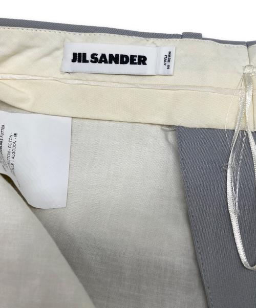 JIL SANDER（ジルサンダー）JIL SANDER (ジルサンダー) ワイドスラックス グレー サイズ:36の古着・服飾アイテム
