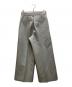 JIL SANDER (ジルサンダー) ワイドスラックス グレー サイズ:36：10000円