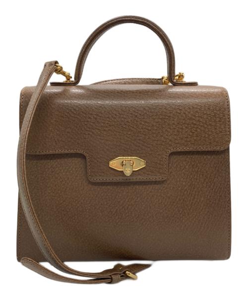 VALENTINO GARAVANI（ヴァレンティノ・ガラヴァーニ）VALENTINO GARAVANI (ヴァレンティノ・ガラヴァーニ) 2WAYバッグ ブラウンの古着・服飾アイテム