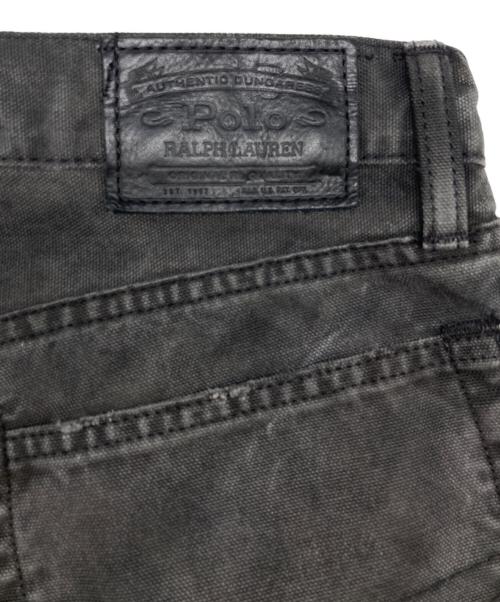 POLO RALPH LAUREN（ポロ・ラルフローレン）POLO RALPH LAUREN (ポロ・ラルフローレン) ダック地パンツ ブラック サイズ:32の古着・服飾アイテム
