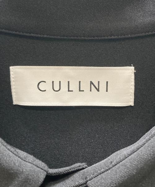 CULLNI（クルニ）CULLNI (クルニ) Stretch Twill Light Shirt Jacket ブラックの古着・服飾アイテム