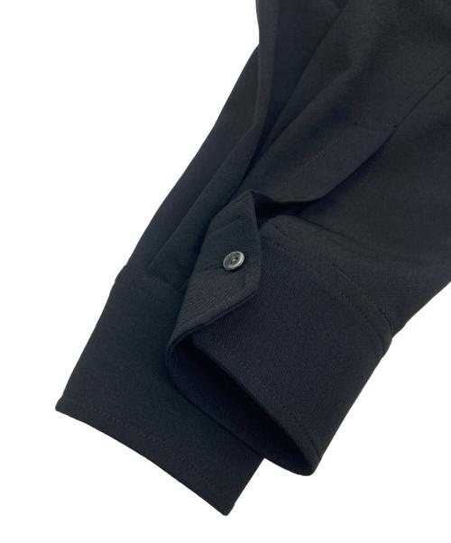 CULLNI（クルニ）CULLNI (クルニ) Stretch Twill Light Shirt Jacket ブラックの古着・服飾アイテム
