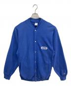 Champion REVERSE WEAVEチャンピオン リバース ウィーブ）の古着「90s スナップカーディガン」｜ブルー