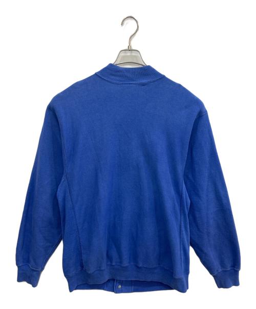 Champion REVERSE WEAVE（チャンピオン リバース ウィーブ）Champion REVERSE WEAVE (チャンピオン リバース ウィーブ) 90s スナップカーディガン ブルー サイズ:LARGEの古着・服飾アイテム
