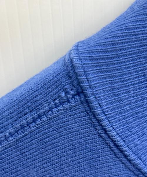 Champion REVERSE WEAVE（チャンピオン リバース ウィーブ）Champion REVERSE WEAVE (チャンピオン リバース ウィーブ) 90s スナップカーディガン ブルー サイズ:LARGEの古着・服飾アイテム