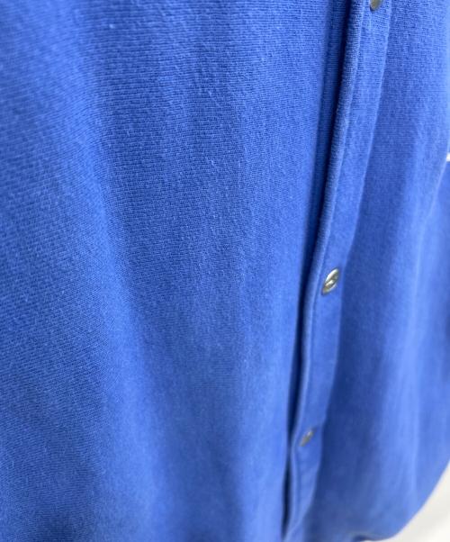 Champion REVERSE WEAVE（チャンピオン リバース ウィーブ）Champion REVERSE WEAVE (チャンピオン リバース ウィーブ) 90s スナップカーディガン ブルー サイズ:LARGEの古着・服飾アイテム