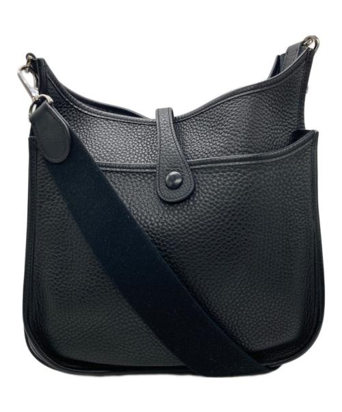 HERMES（エルメス）HERMES (エルメス) エブリン2 PM ショルダーバッグ ブラック サイズ:記載無しの古着・服飾アイテム
