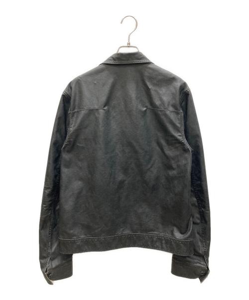 DIOR HOMME（ディオール オム）DIOR HOMME (ディオール オム) 比翼コーティングジャケット ブラック サイズ:50の古着・服飾アイテム