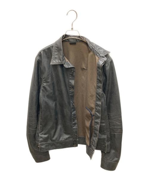 DIOR HOMME（ディオール オム）DIOR HOMME (ディオール オム) 比翼コーティングジャケット ブラック サイズ:50の古着・服飾アイテム