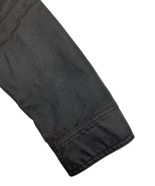 DIOR HOMME（ディオール オム）DIOR HOMME (ディオール オム) 比翼コーティングジャケット ブラック サイズ:50の古着・服飾アイテム