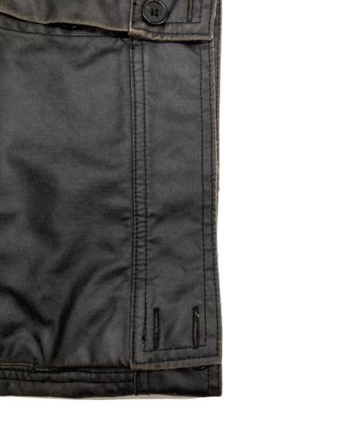 DIOR HOMME（ディオール オム）DIOR HOMME (ディオール オム) 比翼コーティングジャケット ブラック サイズ:50の古着・服飾アイテム