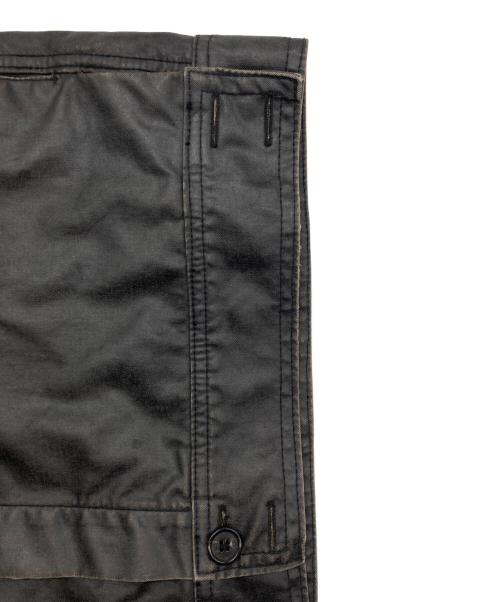 DIOR HOMME（ディオール オム）DIOR HOMME (ディオール オム) 比翼コーティングジャケット ブラック サイズ:50の古着・服飾アイテム