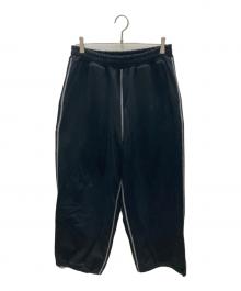 BELVET（ベルベット）の古着「Star Piece Mark Sweatpants」｜ブラック