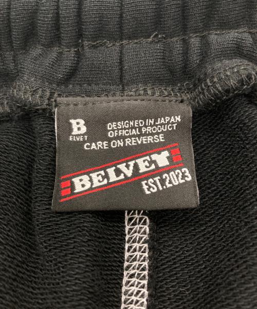 BELVET（ベルベット）BELVET (ベルベット) Star Piece Mark Sweatpants ブラック サイズ:サイズ　Lの古着・服飾アイテム