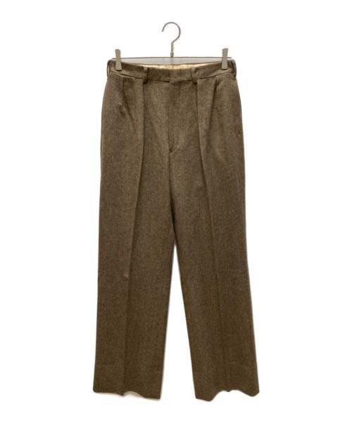 POLO RALPH LAUREN（ポロ・ラルフローレン）POLO RALPH LAUREN (ポロ・ラルフローレン) ウールセットアップスーツ ベージュ サイズ: 095-W84-T180 A7の古着・服飾アイテム