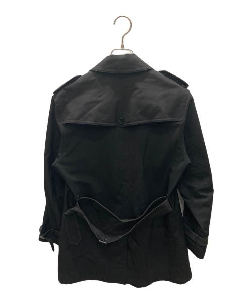 BURBERRY BLACK LABEL（バーバリーブラックレーベル）BURBERRY BLACK LABEL (バーバリーブラックレーベル) トレンチコート ブラック サイズ:Mの古着・服飾アイテム