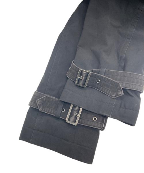BURBERRY BLACK LABEL（バーバリーブラックレーベル）BURBERRY BLACK LABEL (バーバリーブラックレーベル) トレンチコート ブラック サイズ:Mの古着・服飾アイテム