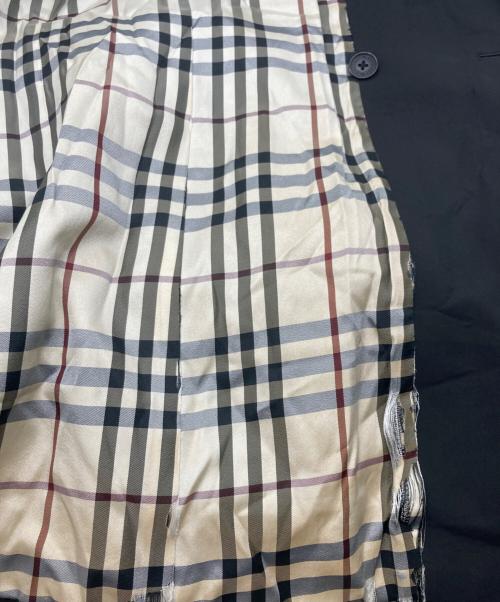BURBERRY BLACK LABEL（バーバリーブラックレーベル）BURBERRY BLACK LABEL (バーバリーブラックレーベル) トレンチコート ブラック サイズ:Mの古着・服飾アイテム