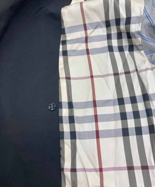 BURBERRY BLACK LABEL（バーバリーブラックレーベル）BURBERRY BLACK LABEL (バーバリーブラックレーベル) トレンチコート ブラック サイズ:Mの古着・服飾アイテム