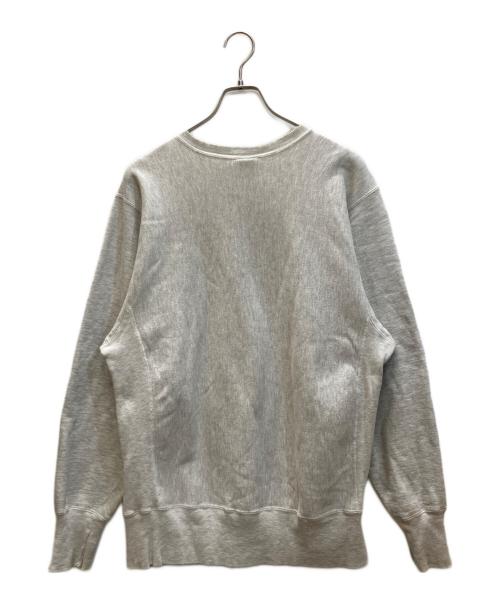 Champion REVERSE WEAVE（チャンピオン リバース ウィーブ）Champion REVERSE WEAVE (チャンピオン リバース ウィーブ) クルーネックスウェット グレー サイズ:SIZE XLの古着・服飾アイテム