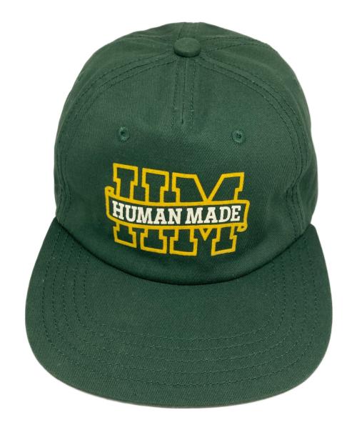 HUMAN MADE（ヒューマンメイド）HUMAN MADE (ヒューマンメイド) 5 Panel Twill Cap グリーン サイズ:下記参照の古着・服飾アイテム
