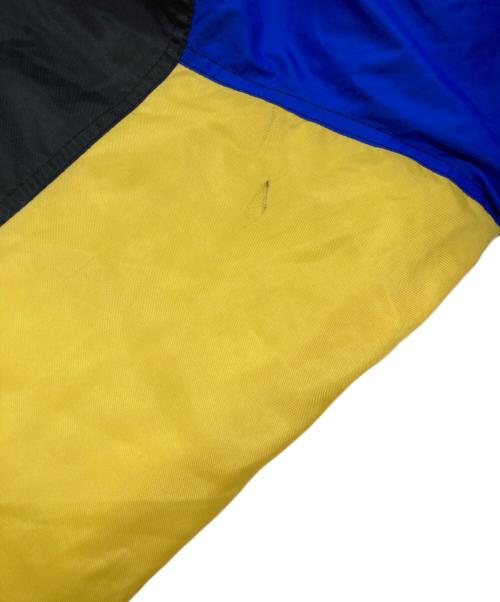 POLO SPORT（ポロスポーツ）POLO SPORT (ポロスポーツ) 中綿ナイロンジャケット ブルー×イエロー サイズ:Lの古着・服飾アイテム