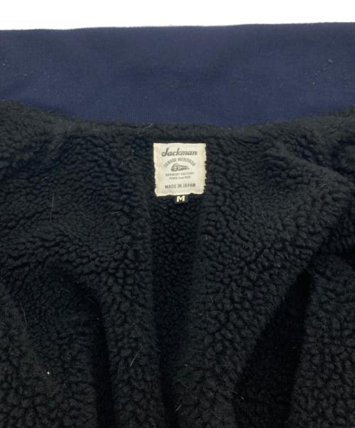 JACKMAN（ジャックマン）jackman (ジャックマン) Melton Award Jacket ネイビー サイズ:Ｍの古着・服飾アイテム