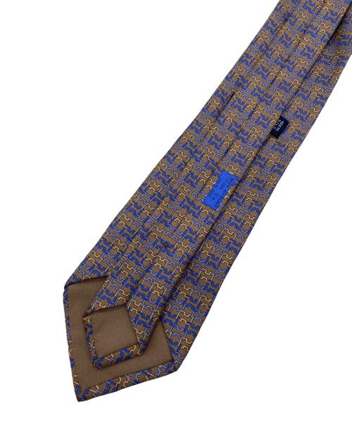 HERMES（エルメス）HERMES (エルメス) シルクネクタイ ブラウン サイズ:下記参照の古着・服飾アイテム