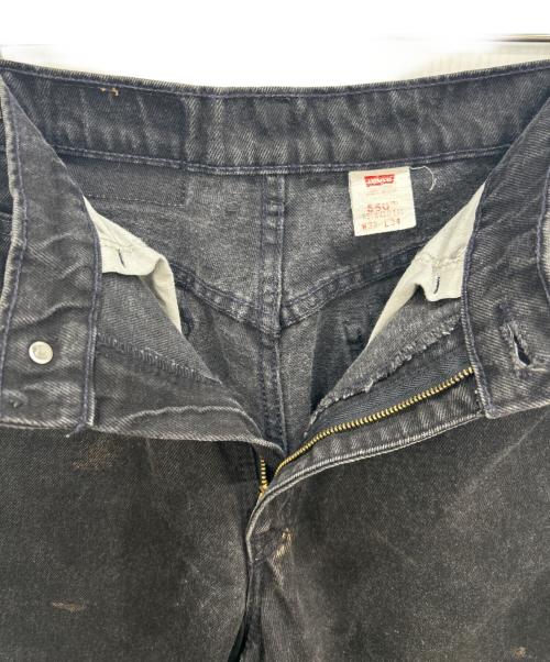 LEVI'S（リーバイス）LEVI'S (リーバイス) 550デニムパンツ ブラック サイズ: W32×L34の古着・服飾アイテム