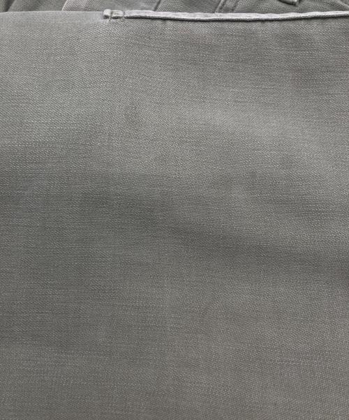 A.T. JONES & SONS（エーティージョーンズアンドサンズ）A.T. JONES & SONS (エーティージョーンズアンドサンズ) コットンサテンベイカーパンツ グリーン サイズ:W38の古着・服飾アイテム