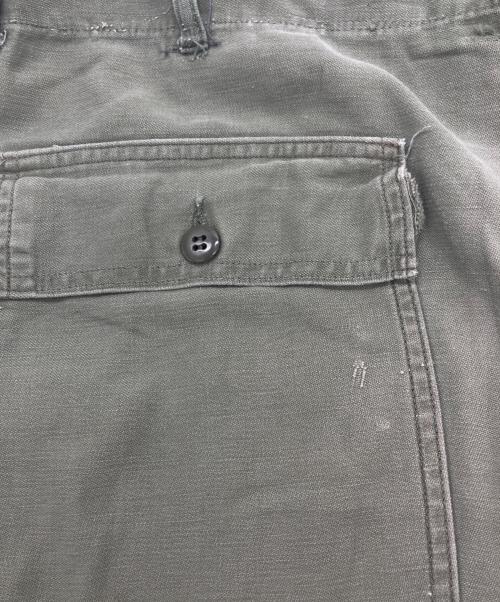 A.T. JONES & SONS（エーティージョーンズアンドサンズ）A.T. JONES & SONS (エーティージョーンズアンドサンズ) コットンサテンベイカーパンツ グリーン サイズ:W38の古着・服飾アイテム
